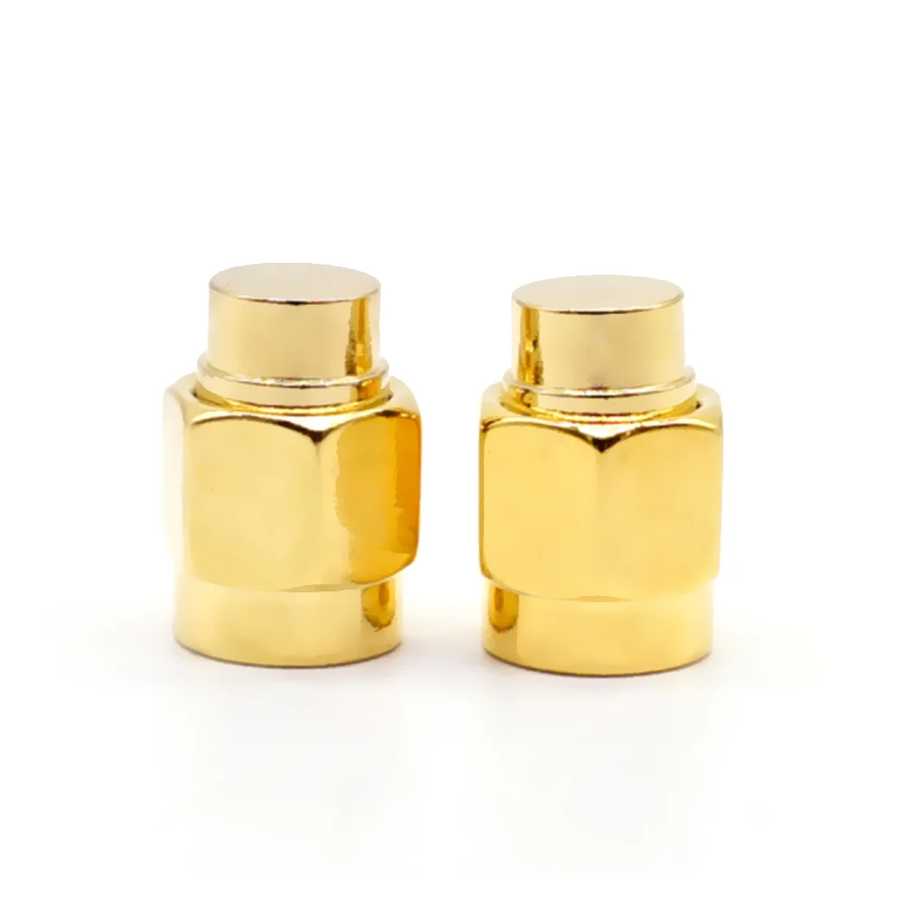 

2PCS 2W 6GHz 50 ohm Gold Plated SMA Male RF Coaxial Connector