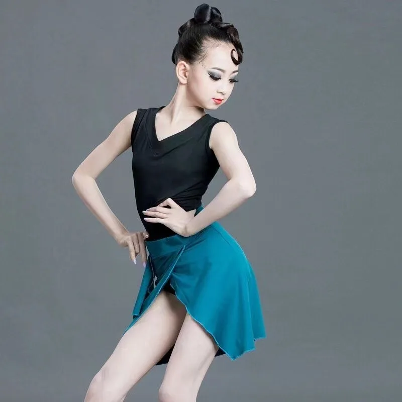 Новинка 2021 летние детские платья для девочек костюмы латиноамериканских бальных