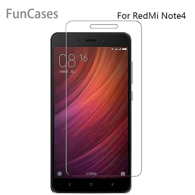 2.5D 9H закаленное стекло для xiaomi Redmi note 4 Sklo Защитная пленка mi hm 4x защитная |