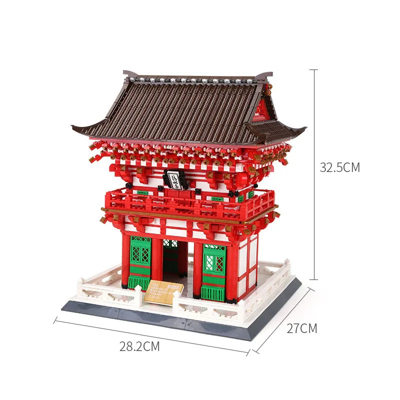 Детали для сборки дома храма классических городских зданий архитектуры