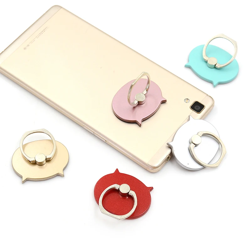 Держатель подставка для смартфона кольцо на палец iPhone X 8 7plus Samsung Круглый