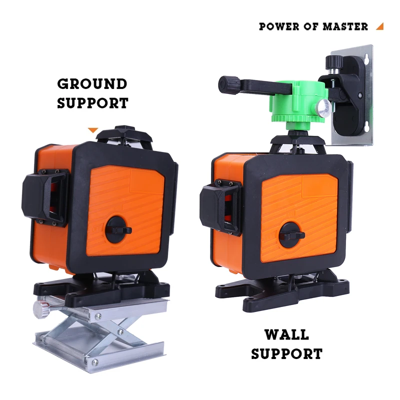 

16 Lines Laser Levels 360 Horizontal And Vertical Auto Self-Leveling Powerful Green Laser Level With 1.2M Adjustable Tripod Tool