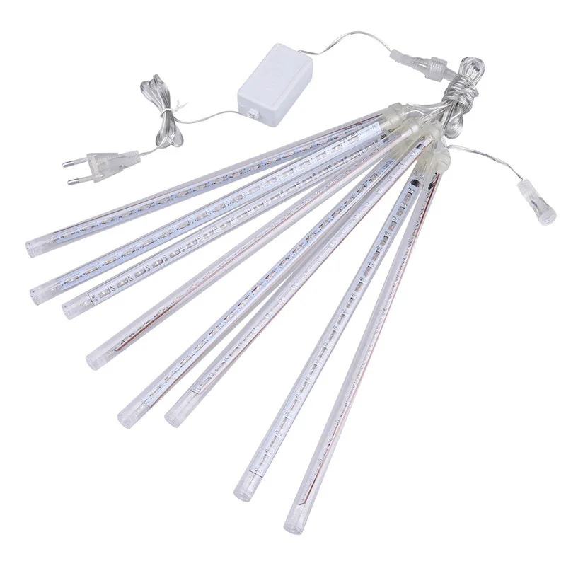 

30cm/50cm LED Meteor Shower Garland Holiday Strip Light Outdoor Waterproof Fairy Lights For Garden Street Christmas Decoration