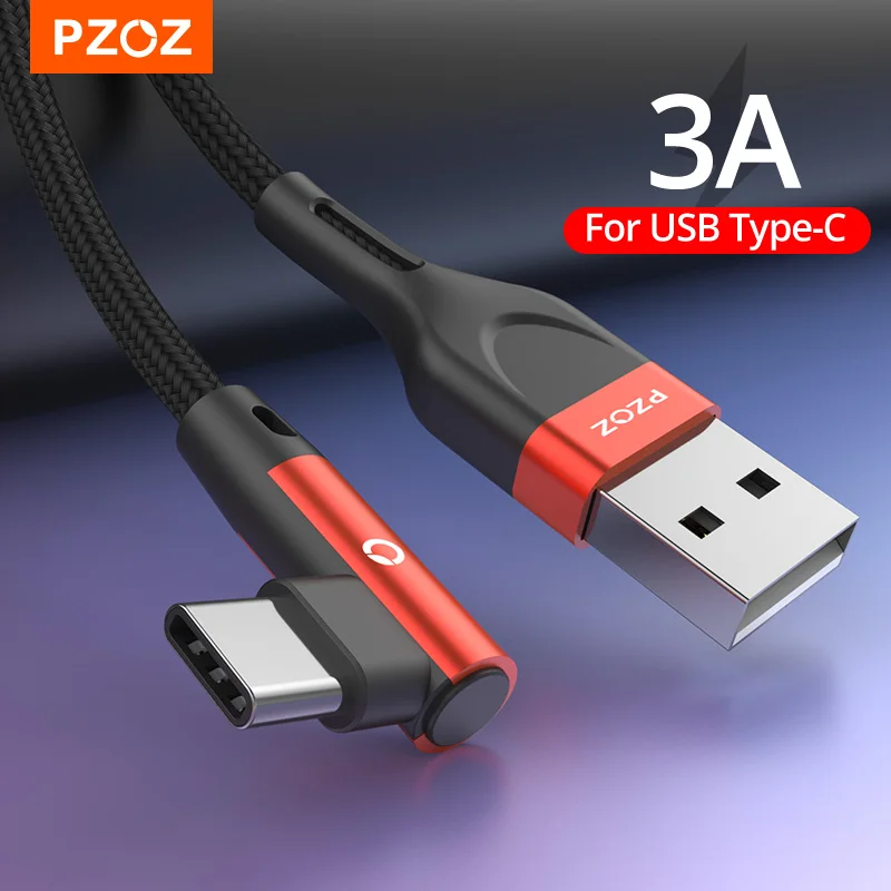 PZOZ 90 degree Cable usb Type c Micro usb Type C pro 9s 8 pro