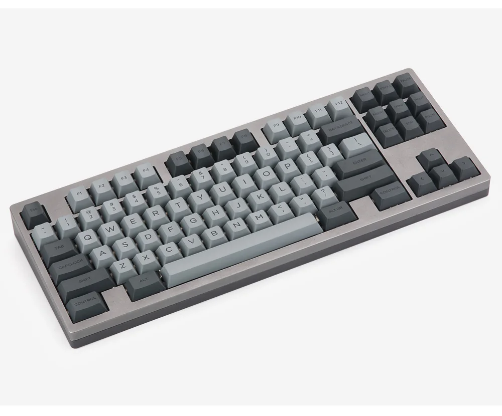 Цемент серый keycaps Вишневый профиль Dye-subbed145 ключи для Механическая клавиатура MX