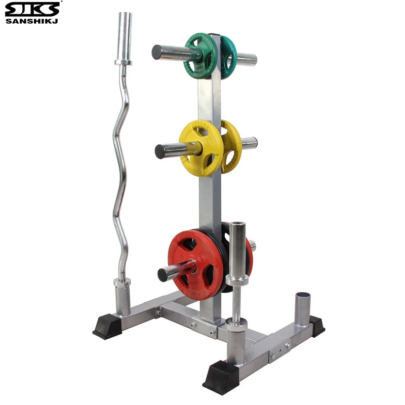 

Professional Gym Barbell Bar Storage Frame Barbell Piece Universal Storage Rack
