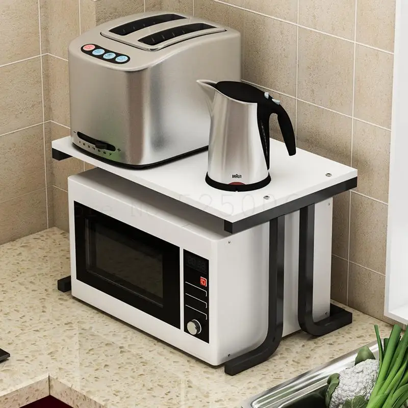 Полка для микроволновой печи кухонная приправа приправ простая напольная рама