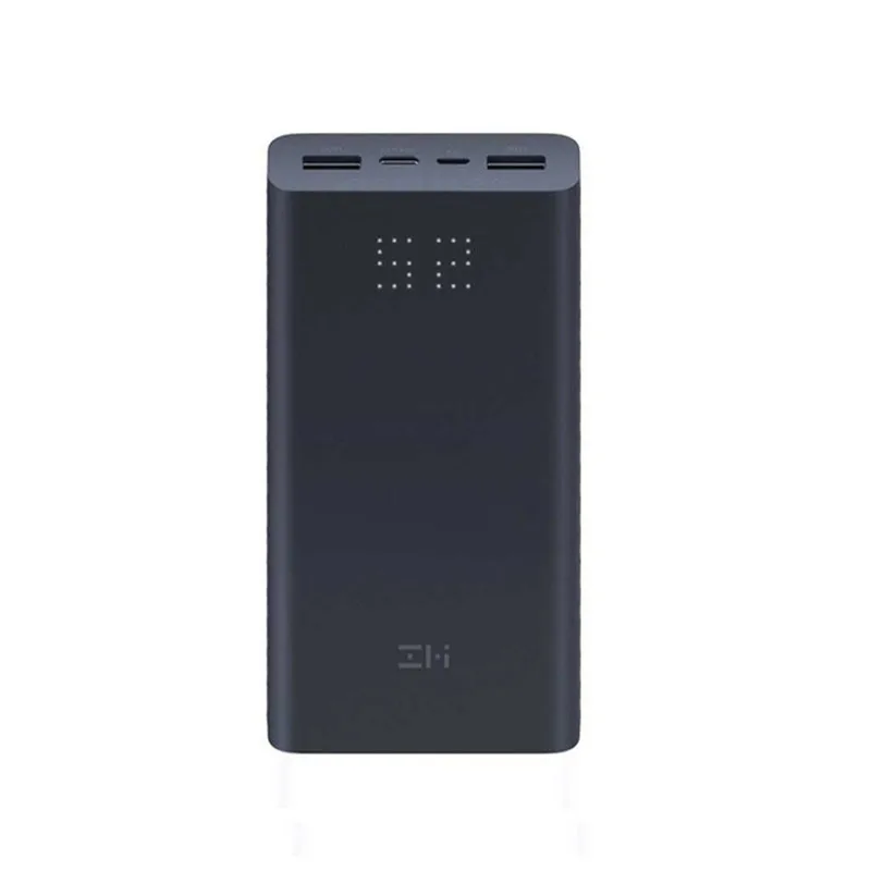 Z mi power bank, power Bank, 20000 мА/ч, быстрая зарядка QC3.0, Xiao mi, батарея, двойной USB, 27 Вт, 20000 мА/ч, QB822, для iPhone, iPad, ноутбука