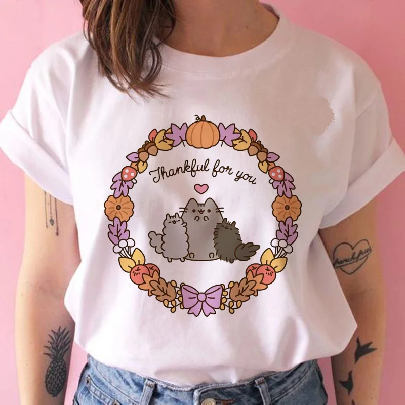 

Women t shirt kawaii ulzzang Tumblr Grunge Graphic tshirt women harajuku tee shirt Casual cartoon t-shirt Casual female summer