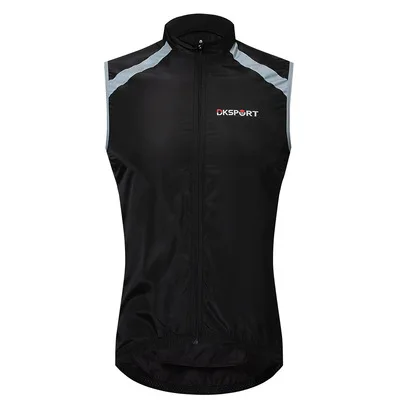 

2021 logo cycling gilet Bicycle MTB Lightweight windproof vest Mountain bycicle Clothing Back breathable mesh