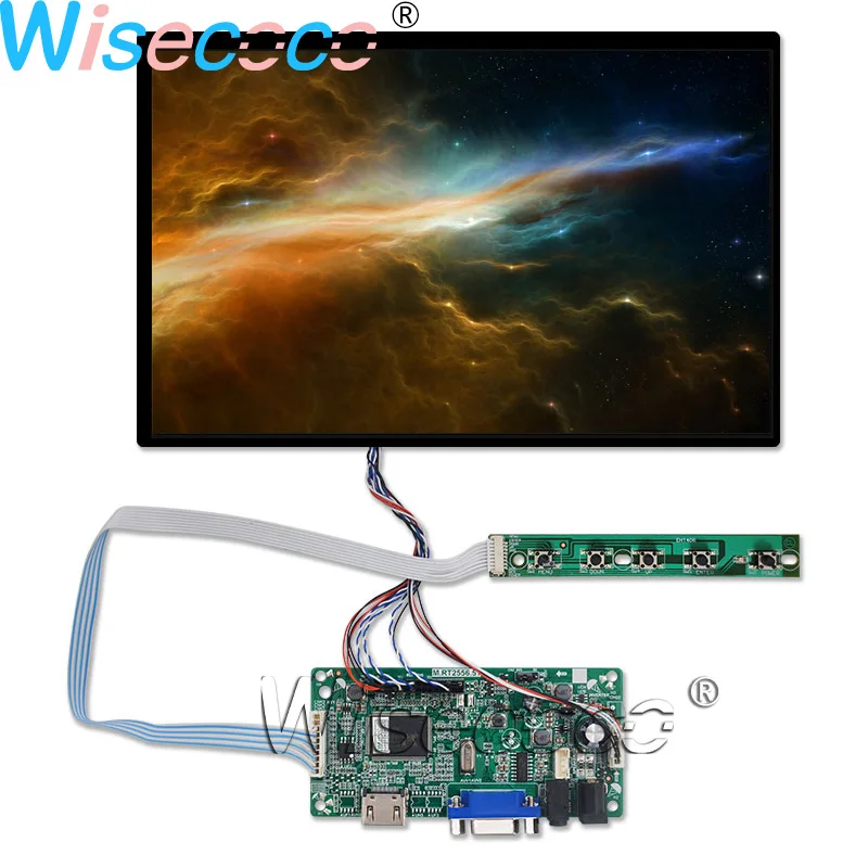 10 1 дюймов 1920*1200 AHVA IPS ЖК-дисплей панели 40 контактов eDP (2 полосы) + VGA LVDS аудио