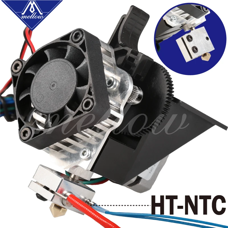 Части 3D принтера Titan Aero V6 hotend экструдер полный комплект/вулкан сопла комплект для рабочего стола reprap mk8 i3 TEVO ANET