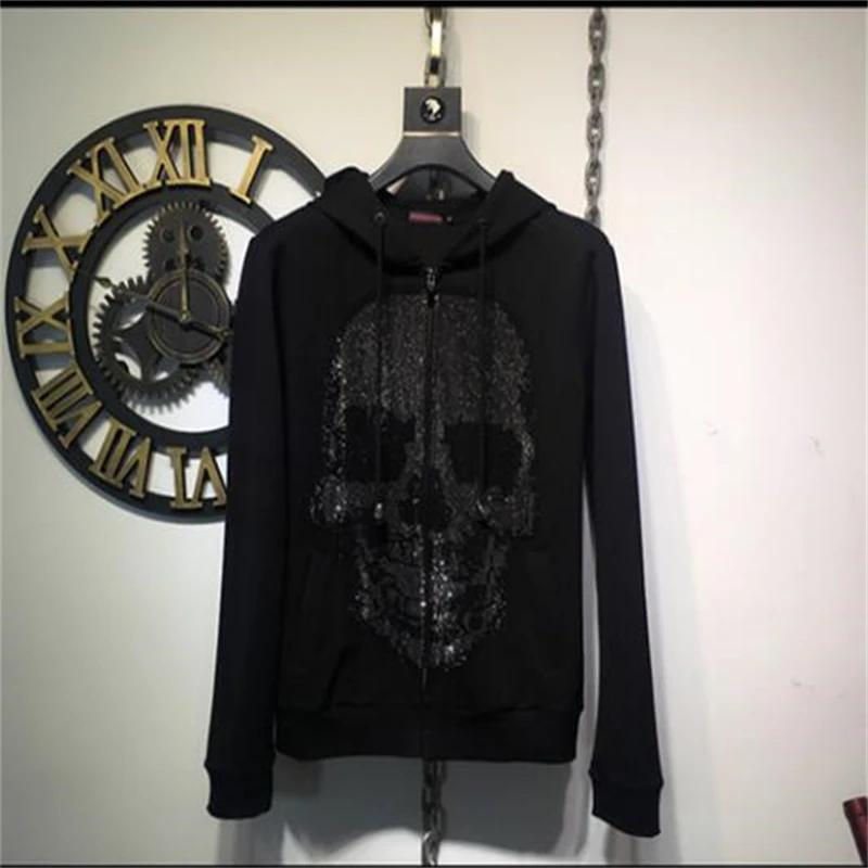 

2021 New Trend Men's Wild Loose Bodybuilding Hoodie Winter Sweatshirt 100% Cotton High Quality