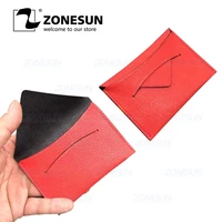 zonesun credit card holder coin purse customized leather cutting die handicraft tool punch cutter mold diy paper wallet cut die
