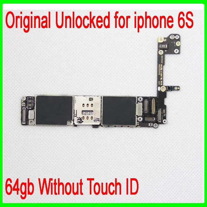 Разблокированная материнская плата для iPhone 6S 64 ГБ Logic без Touch ID с тестом IOS хорошая