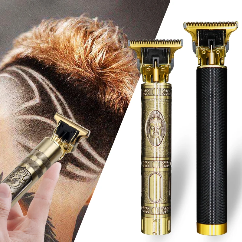 Голова Будды Дракон машинка для стрижки волос близко к 0 мм Резка электрический
