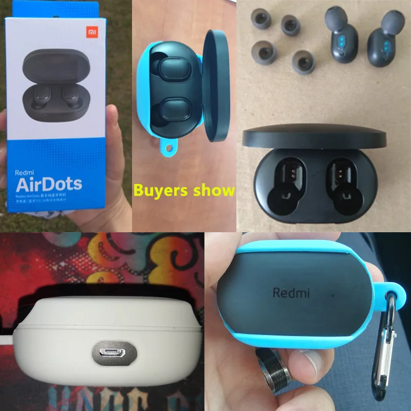 Оригинальные беспроводные наушники Xiaomi Redmi AirDots TWS Bluetooth 5 0 стереонаушники с