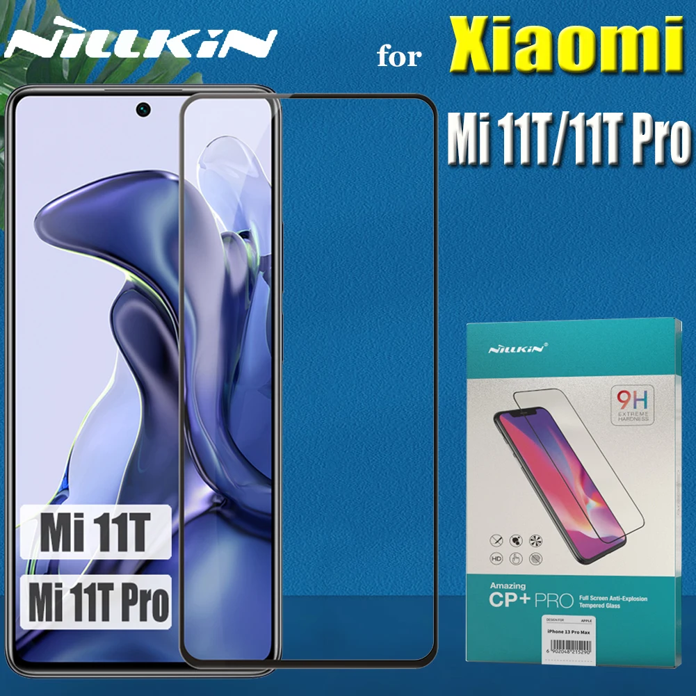 Закаленное стекло Nillkin для Xiaomi Mi 11 T Pro 9H прозрачная защитная пленка на весь экран