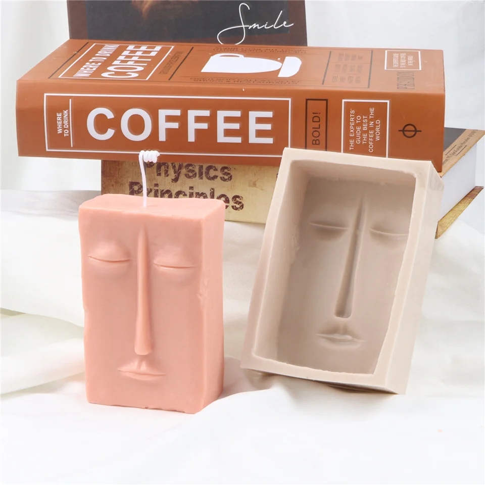 Тела туловища Форма лампы в форме свечи формы силиконовые кривой человека пресс