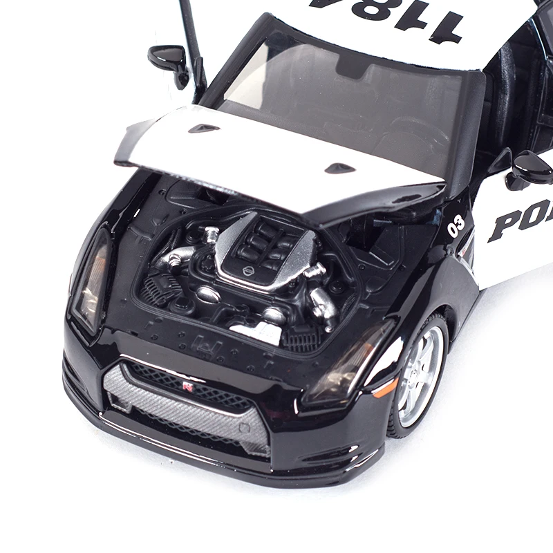 Maisto 1:24 Nissan 2009 GT-R R35 спортивный автомобиль статические литые автомобили