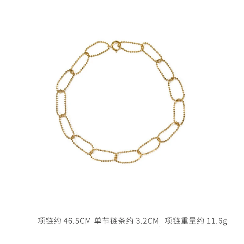 

TOSAKO Gold Plated Necklace Delicate Chain Pendants Sweater Chain for Women