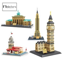 mailackers city architecture construction%c2%a0bricks big ben paris new york empire state building blocks tower church model toys