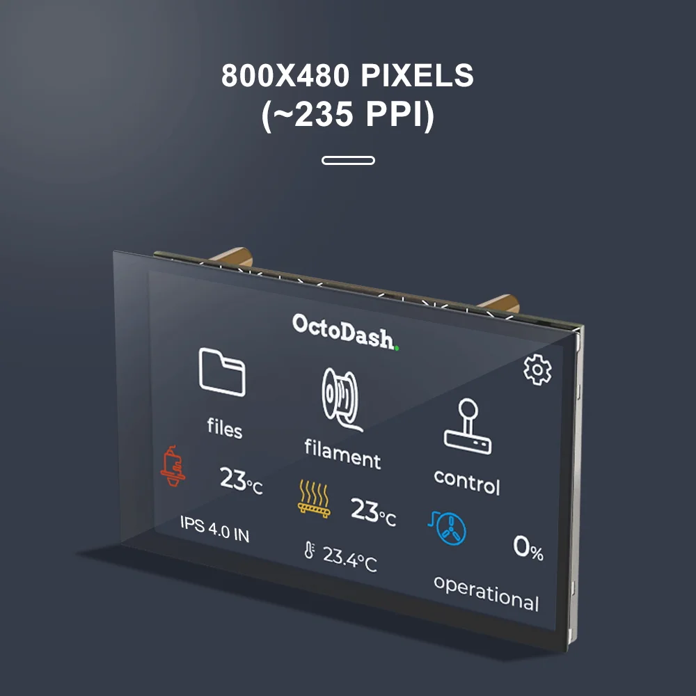 4-дюймовый CTP ЖК-экран FYSETC x 480 пикселей емкостный сенсорный экран для 3D принтера