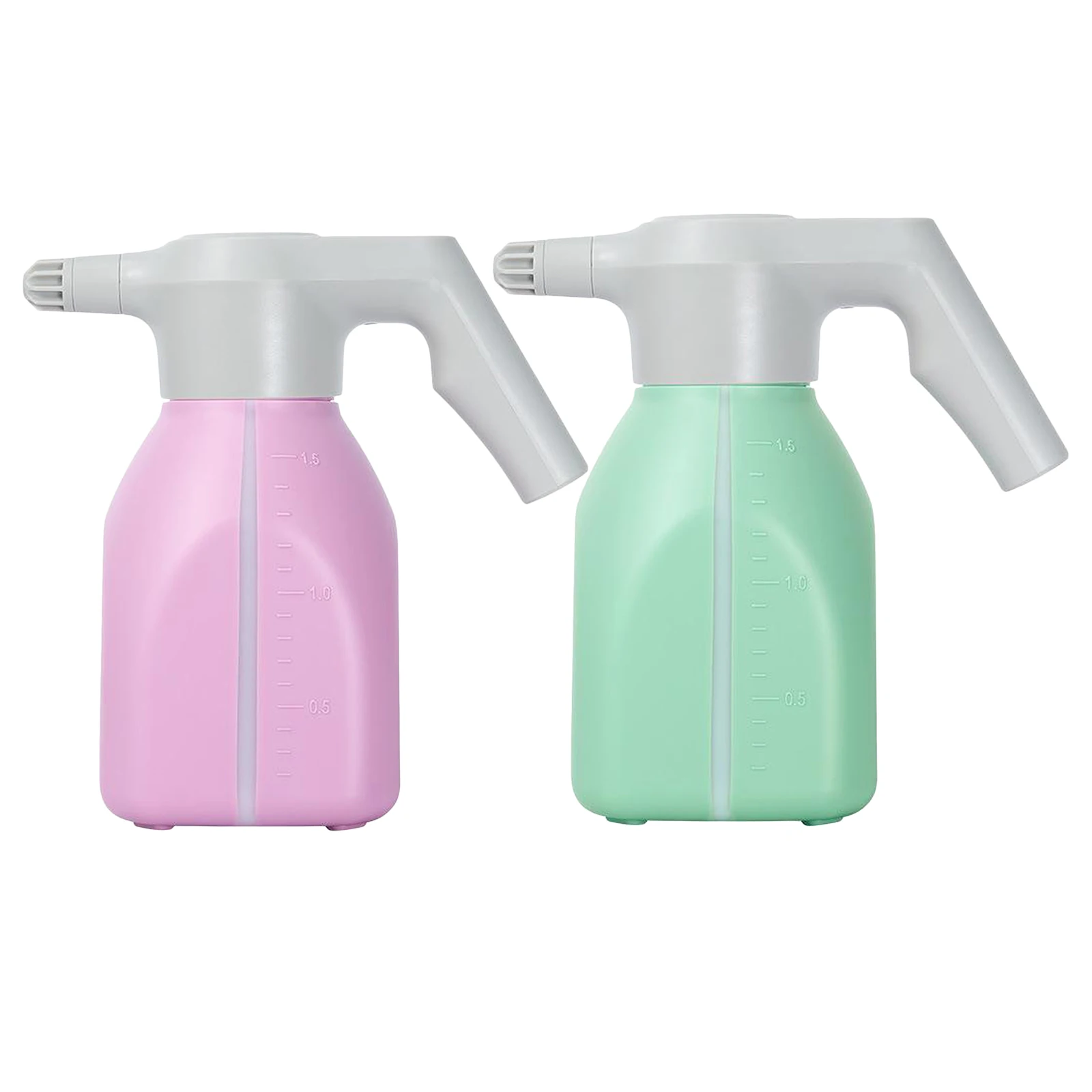 

1.5L Electric Spray Bottle, USB Rechargeable Automatic Watering Can Household Sprayer with Adjustable Nozzle Plant Mister