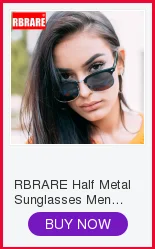RBRARE Foldable Sunglasses With Box Vintage Classic Sun Glasses Men Shopping Travel Colorful UV400 Lunette De Soleil Femme