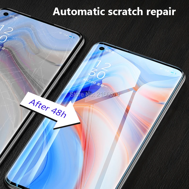 Для Realme X50 Pro V5 X7 X50m 5G прозрачный ТПУ/матовый анти отпечатки пальцев гидрогель
