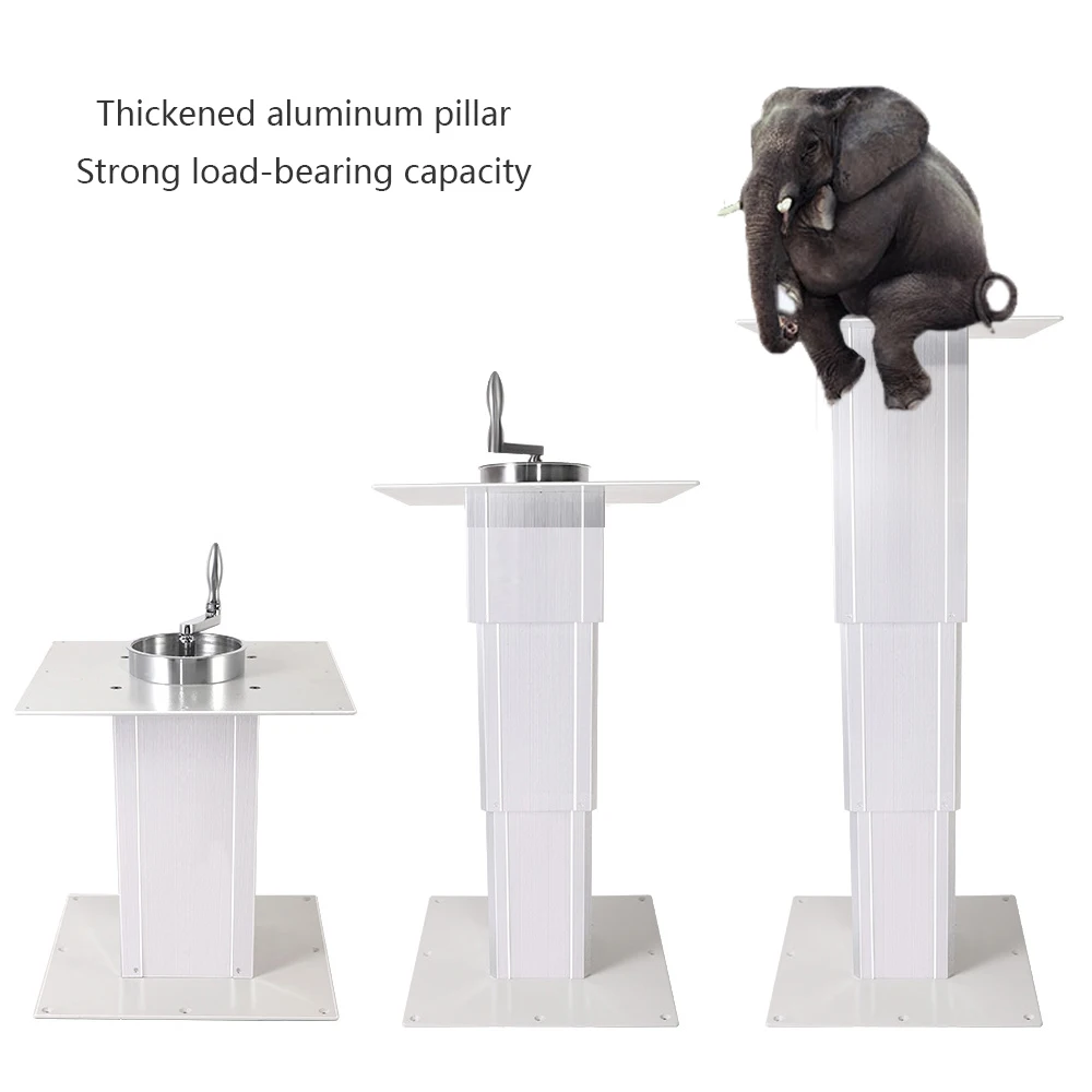 Электрический подъемник подъемный стол макс 80 кг подъемная платформа 360-860 мм для