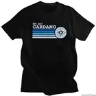 Cardano футболка мужская с коротким рукавом, Повседневная футболка, модная футболка с криптовалютой, Приталенная футболка