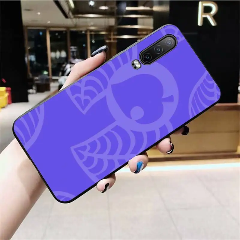 

YJZFDYRM Animal Crossing Newly Arrived Black Cell Phone Case for Huawei P40 P30 P20 lite Pro Mate 30 20 Pro P Smart 2019 prime