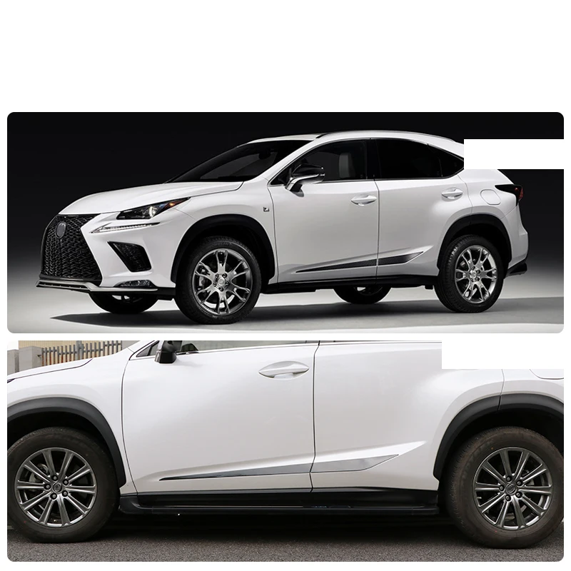 Lsrtw2017 для Lexus Nx NX200NX300NX200t NX300h Автомобильная дверь для отделки краев Декоративные интерьерные аксессуары для формовки для Lexus