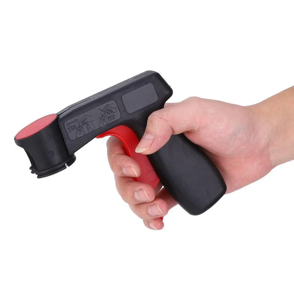 

Professional Aerosol Car Spray Paint Gun Handle Adapter Full Grip Handle Trigger Airbrush For Painting Auto Paint Polish Tools