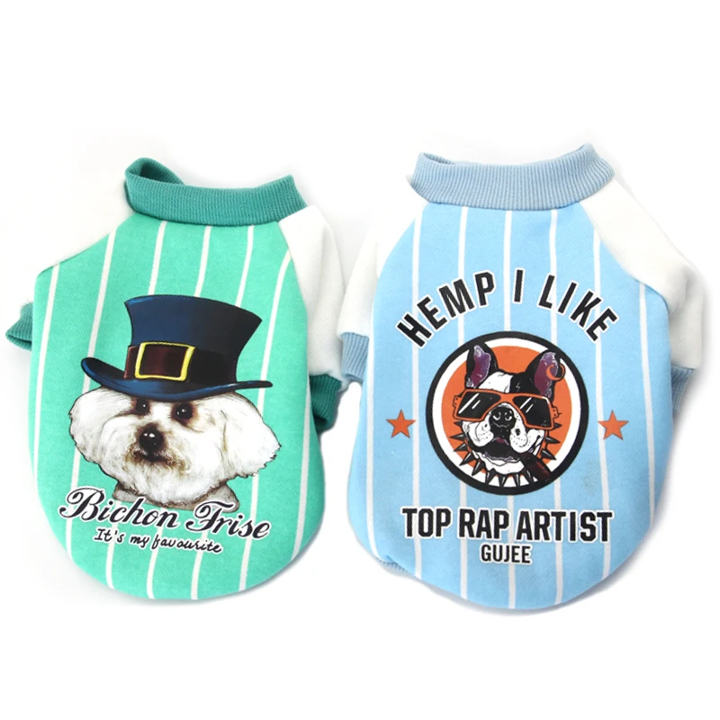 

Рубашка для домашних животных, одежда для весны и осени, для щенков, Высококачественная Модная стильная одежда для домашних животных с двум...