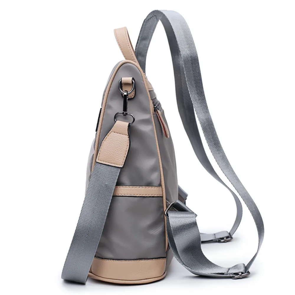 Женский рюкзак в стиле преппи водонепроницаемые Рюкзаки из ткани Оксфорд