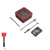 rush tank solo 5 8g 48ch pitmode 1 6w 1600mw adjustable vtx 2 6s built in microphone cnc cooling shell for fpv long range diy