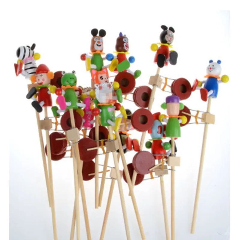 

Wooden Toys For Children Hand Bell Musical Instrument Toys Brain Game Baby Toys Early Educational Wooden Toys Rhythm Gift Toys