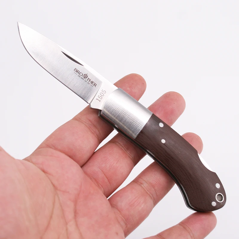 [Brother 1505] 60HRC карманный нож современные складные ножи VG10 сталь Micarta папка тактический EDC набор инструментов