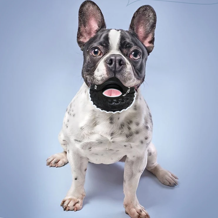 Резиновые игрушки для собак дозатор утечки еды здоровая кормушка интерактивные