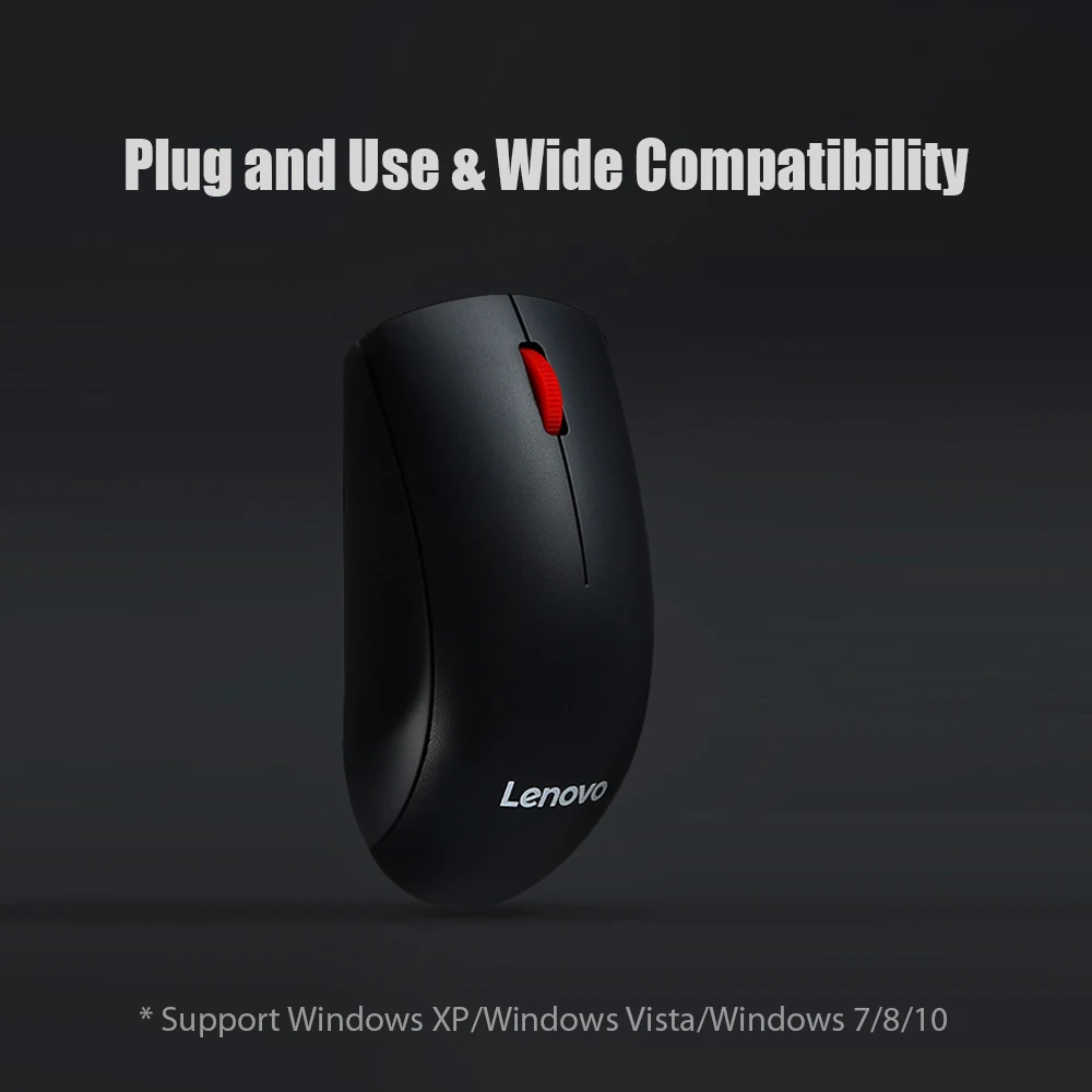 Беспроводная оптическая мышь Lenovo M120 Pro 2 4 ГГц USB-приемник | Компьютеры и офис