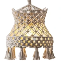 2019 hand woven lampshade lantern chandelier moroccan bedroom decorative lamp national style shooting props