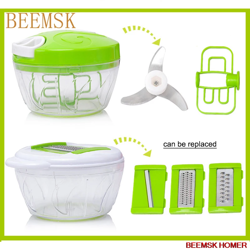 BEEMSK многофункциональная овощерезка ручная терка для картофеля моркови ручной