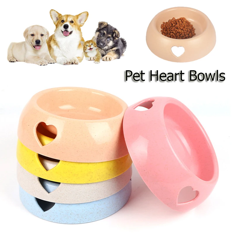

1Pc High Quality Solid Color Pet Bowls Candy-Colored Lightweight Plastic Single Bowl Small Dog Cat Pet Bowl Pet Feeding Supplies