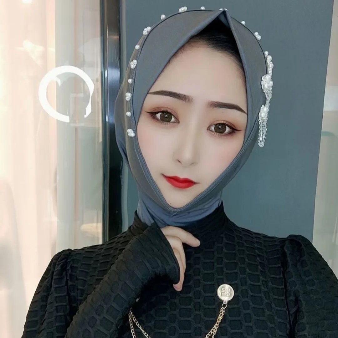 Мусульманский женский шарф удобный для девушек мгновенный 2021 хиджабы|scarf woman