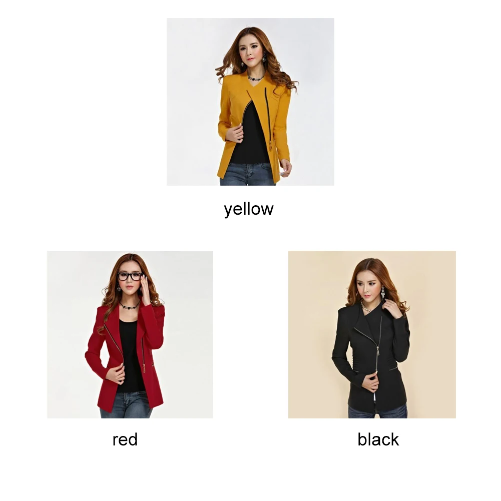 

Lapel Daily Long Sleeve Spring Autumn Office Business Trip Solid Casual Slim Shopping Dating Women Suit Coat