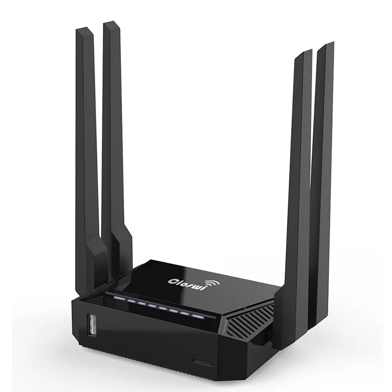 

802.11b/g/n Wireless WiFi Router 2.4G USB2.0 Wi-fi Repeater Extender 4 Anttenas English Firmware lan cable Support Omni II firmw