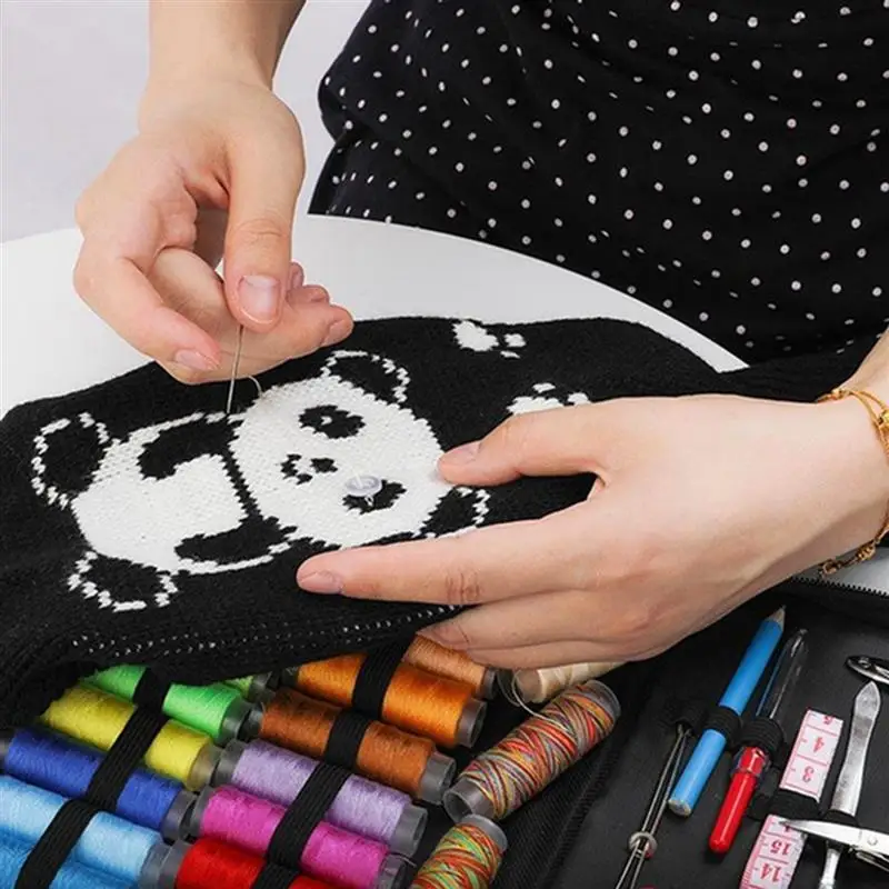 

Multifunctional Sewing Kit, Handmade Sewing Kit, Embroidery Thread And Needlework Accessories Crafts