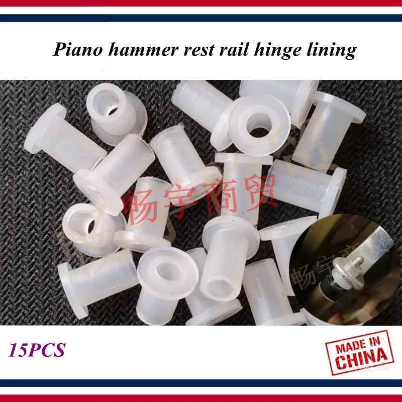 

Piano tuning tools accessories 15PCS Piano hammer rest rail hinge lining Piano repair tool parts